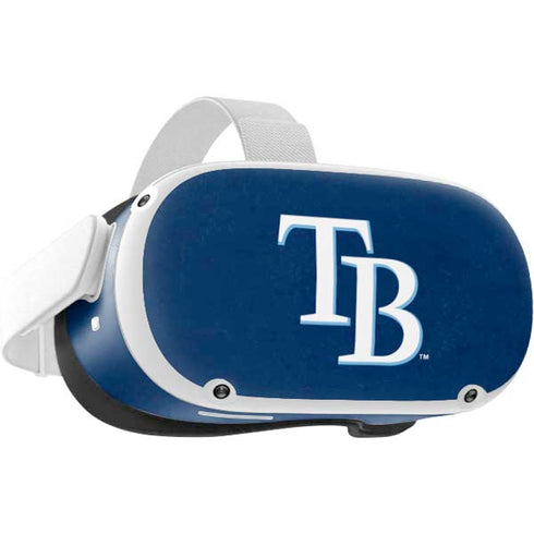 MLB Tampa Bay Rays - Solid Distressed Oculus Quest 2 Skin